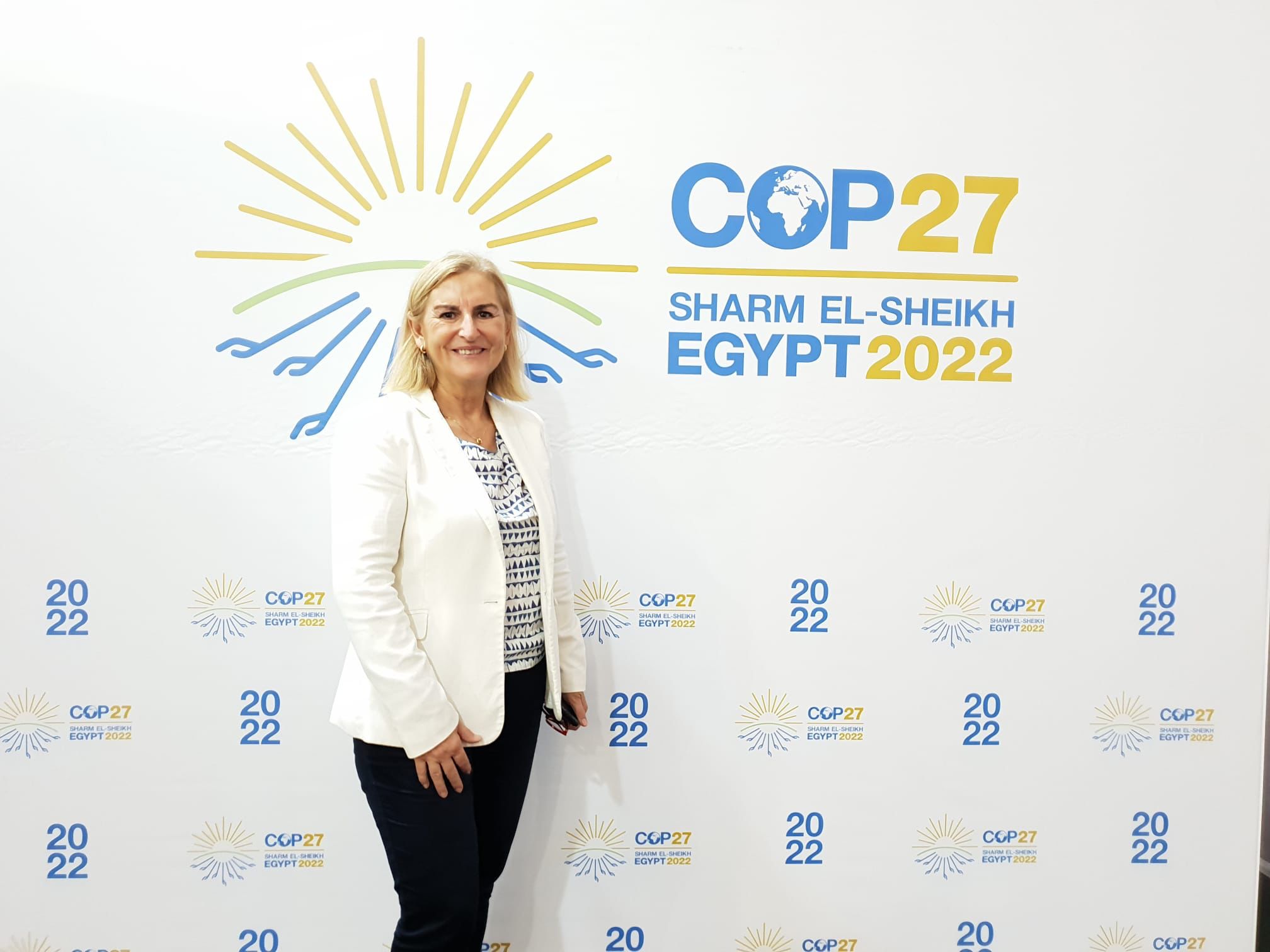 Participació en un col·loqui del COP 27 